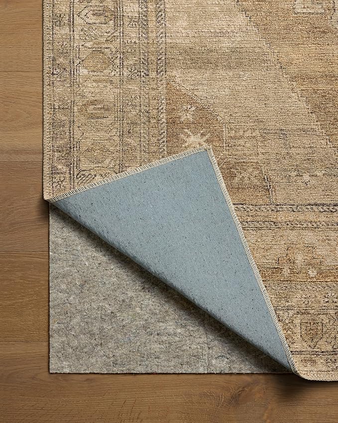 Loloi Amber Lewis Cambria Collection CBR-03 Taupe/Antique Bronze 6'-0" x 9'-0" Area Rug Jute, Neutral, Vintage Style, Antique Tone, Living, Bedroom, Dining, Carpet
