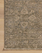 Loloi Magnolia Home by Joanna Gaines Junie Collection JUE-06 Lagoon/Natural 2'-7" x 8'-0", .38 Pile Height, Runner Rug