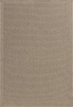 Loloi Chris Loves Julia Providence Collection PRC-02 Natural/Sand 2'-3" x 7'-7", .12" Pile Height, Indoor/Outdoor Runner Rug