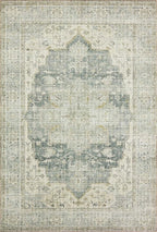 Loloi II Skye Collection SKY-12 Charcoal/Dove 2'-6" x 7'-6" Runner Rug