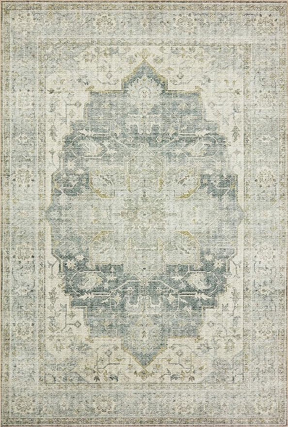 Loloi Skye Collection SKY-12 Charcoal/Dove 9'-0" x 12'-0" Area Rug