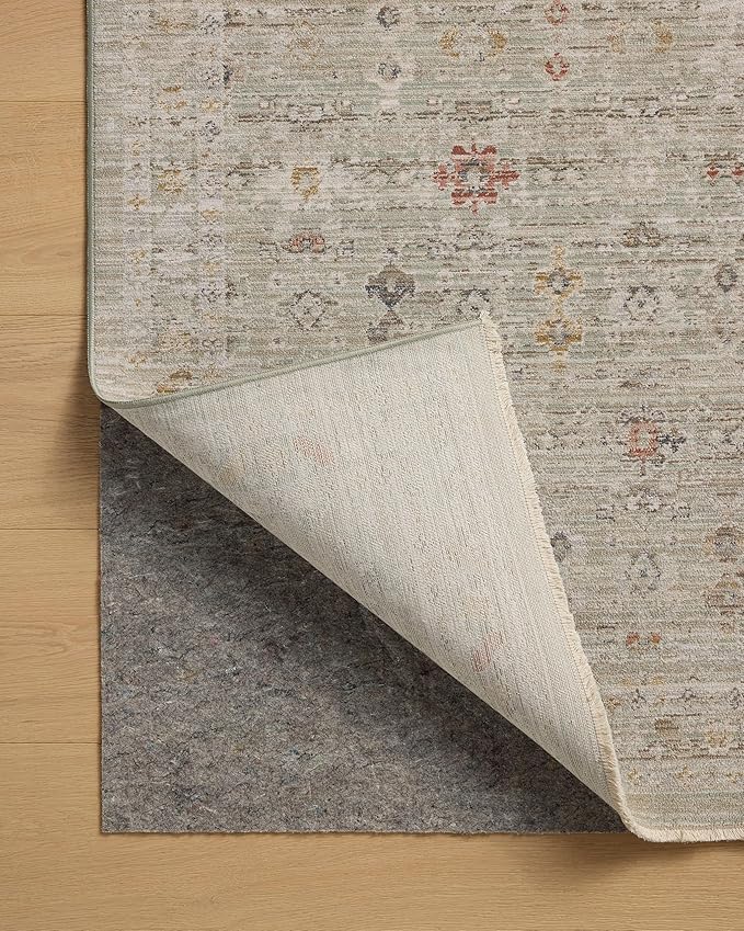 Loloi Chris Loves Julia Ida Collection IDA-04 Spa/Multi 2'-7" x 8'-0", .19" Pile Height, Runner Rug