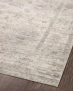 Loloi Magnolia Home by Joanna Gaines Millie Collection MIE-01 Silver/Dove 2'-7" x 14', .25" Pile Height, Runner Rug