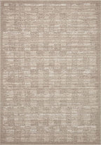 Loloi Darby Collection DAR-07 Pebble/Sand 2'-7" x 12'-0" Runner Rug
