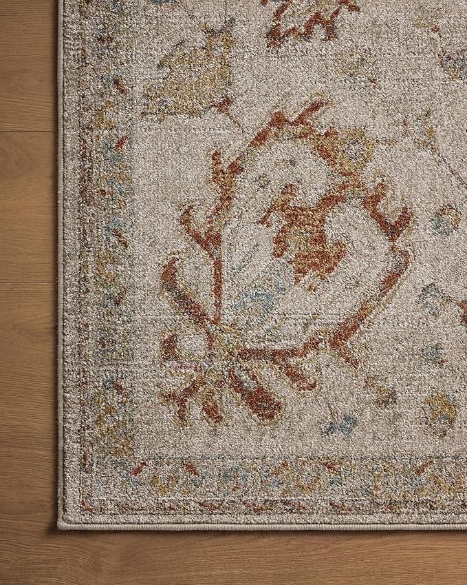 Loloi Magnolia Home by Joanna Gaines Mona Collection MOA-02 Oatmeal/Multi 2'-6" x 10'-0" Runner Rug