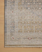 Loloi Chris Loves Julia Ida Collection IDA-02 Stone/Gold 9'-3" x 13'-1", .19" Pile Height, Area Rug