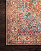 Loloi Loren Collection LQ-06 Red/Multi 8'-4" x 11'-6" Area Rug