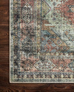 Loloi II Skye Collection SKY-06 Apricot/Mist 3'-6" x 5'-6" Accent Rug