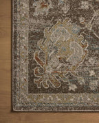 Loloi Magnolia Home by Joanna Gaines Mona Collection MOA-02 BARK/Multi 2'-6" x 8'-0" Runner Rug