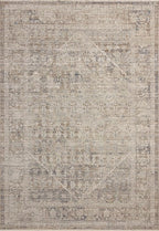 Loloi Chris Loves Julia Ida Collection IDA-06 Slate/Natural 2'-7" x 8'-0", .19" Pile Height, Runner Rug