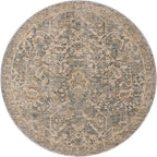 Loloi Magnolia Home by Joanna Gaines Junie Collection JUE-01 Blue/Natural 2'-7" x 10'-0", .38 Pile Height, Runner Rug