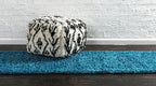 Unique Loom Solid Shag Collection Area Rug (2' 7" x 10' Runner Turquoise)
