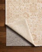 Loloi Chris Loves Julia Palma Collection PLM-04 Natural/Spice 5'-3" x 7'-6" Area Rug Vintage Style Boho Living Room Bedroom Carpet