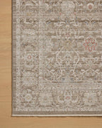 Loloi Chris Loves Julia Ida Collection IDA-03 Bark/Multi 2'-3" x 3'-10", .19" Pile Height, Accent Rug