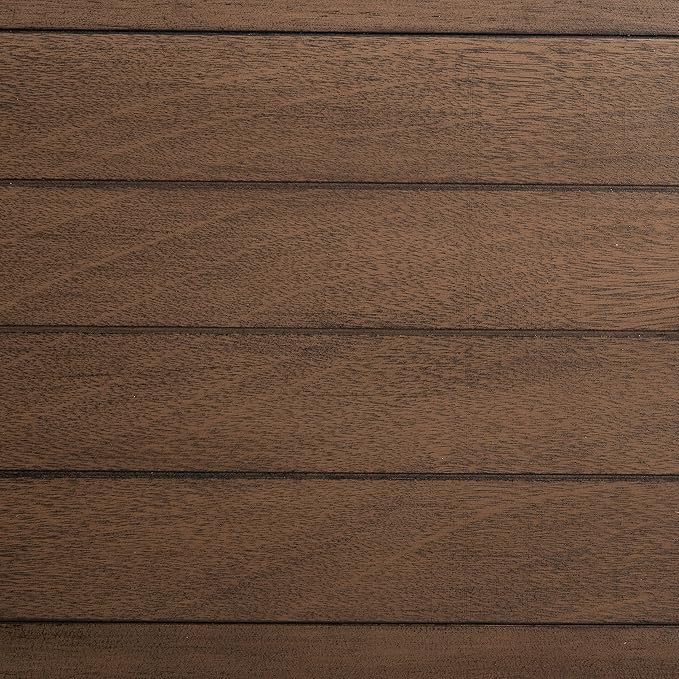 SAFAVIEH Home Collection Rafiki Brown Lower Shelf Console Table CNS5714C