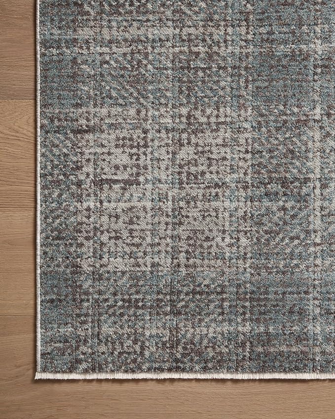 Loloi Angela Rose Ember Collection EMB-09 Denim/Charcoal 2'-3" x 3'-10" Accent Rug