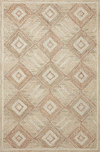 Loloi Varena Collection VAR-01 Sand/Clay 2'-6" x 7'-6" Runner Rug