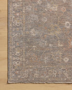 Loloi Chris Loves Julia Louisa Collection LOI-01 Stone/Multi 2'-7" x 10'-0", .38" Pile Height, Runner Rug