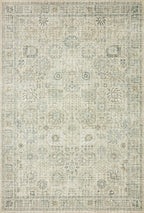 Loloi Skye Collection SKY-14 Natural/Sage 7' x 9' Oval Area Rug