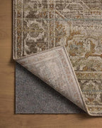 Loloi Magnolia Home by Joanna Gaines Mona Collection MOA-01 BARK/Sunrise 3'-7" x 5'-7" Accent Rug
