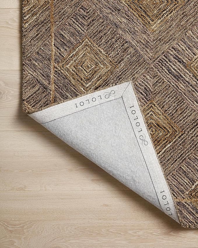 Loloi Varena Collection VAR-04 Plum/Gold 9'-3" x 13' Area Rug