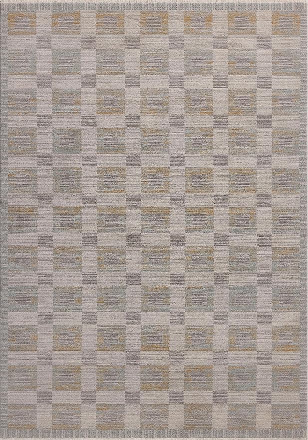 Loloi Amber Lewis Cali Collection CIL-07 Mist/Wheat 11'-6" x 15'-7", .25" Pile Height, Area Rug