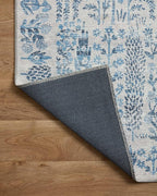 Loloi Rifle Paper Co. Maison Collection MAO-07 Blue 2'-3" x 3'-9", .19" Pile Height, Accent Rug