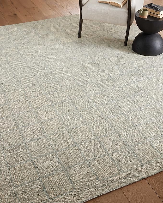 Loloi Chris Loves Julia Francis Collection FRA-03 Silver/Sky 11'-6" x 15' Area Rug