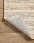 Loloi Chris Loves Julia Chris Collection CHR-03 Ivory/Clay 7'-9'' x 9'-9'', .50" Pile Height, Area Rug