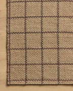 Loloi Chris Loves Julia Fletcher Collection FLE-01 Natural/Brown 9'-3" x 13', .37" Pile Height, Area Rug