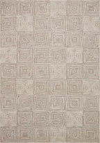 Loloi Darby Collection DAR-05 Beige/Grey 5'-3" x 7'-6" Area Rug