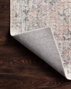 Loloi Skye Collection SKY-01 Blush/Grey 2'-6" x 12'-0" Runner Rug