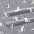 Eddie Bauer - Full Sheets, Cotton Flannel Bedding Set, Brushed For Extra Softness, Cozy Home Decor (Elk Grove, Full)