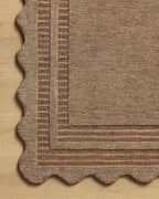 Loloi Chris Loves Julia Scottie Collection SCO-01 Mocha/Clay 5'-0" x 7'-6", .87" Pile Height, Area Rug