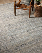 Loloi Amber Lewis Alie Collection ALE-04 Sky/Stone 11'-6'' x 15'-7'', .13'' Pile Height, Area Rug