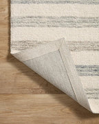 Loloi Chris Loves Julia Chris Collection CHR-05 Ivory/Slate 2'-6'' x 11'-6'', .50" Pile Height, Runner Rug