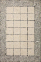 Loloi Chris Loves Julia Francis Collection FRA-02 Cream/Black 7'-9" x 9'-9" Area Rug