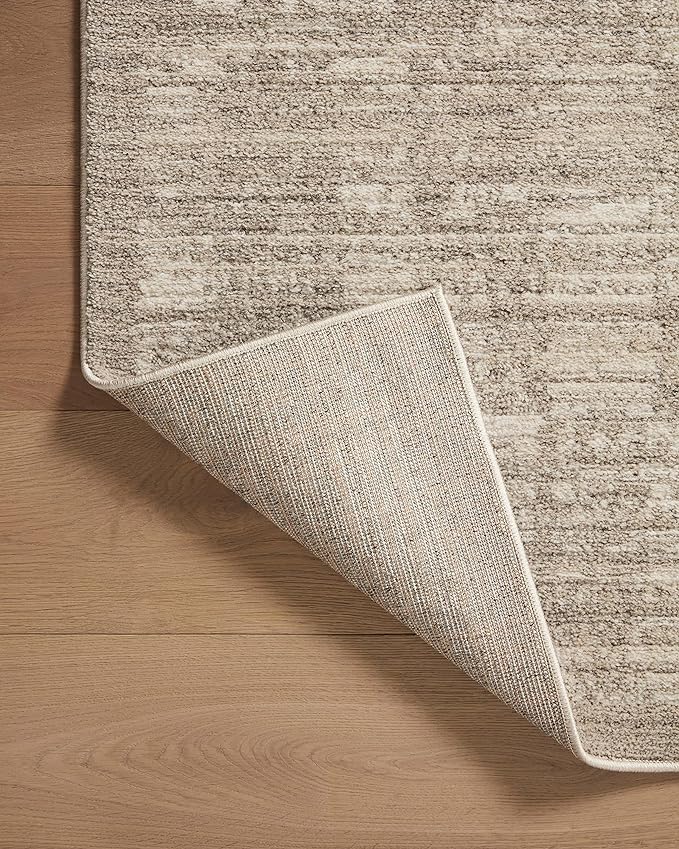 Loloi Darby Collection DAR-07 Pebble/Sand 2'-7" x 12'-0" Runner Rug