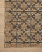Loloi Chris Loves Julia Judy Collection JUD-05 Natural/Graphite 5'-0" x 7'-6" Area Rug