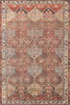 Loloi Loren Collection LQ-16 Spice/Multi 2'-6" x 7'-6" Runner Rug