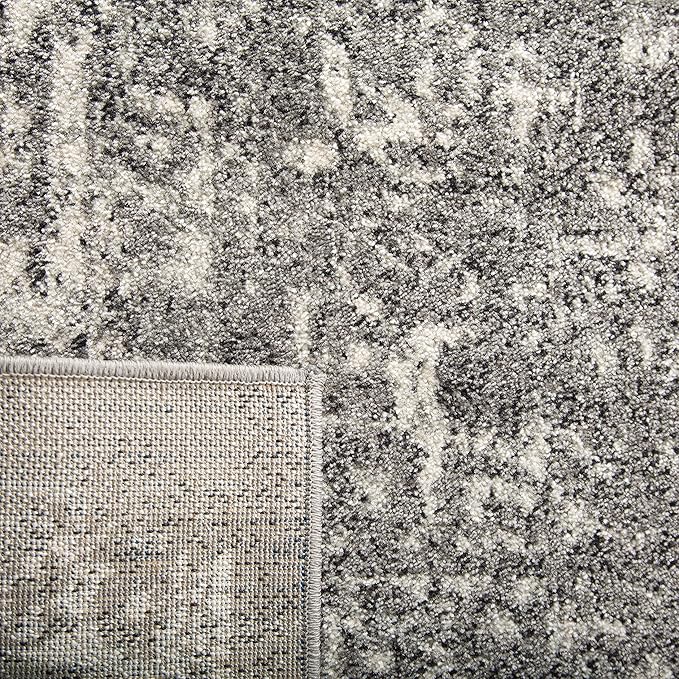 SAFAVIEH Evoke Collection 2'2" x 4' Grey/Ivory EVK256D Oriental Distressed Non-Shedding Living Room Bedroom Accent Rug