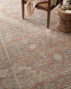 Loloi Magnolia Home by Joanna Gaines Millie Collection MIE-04 Sunset/Multi 11'-6" x 15'-7", .25" Pile Height, Area Rug