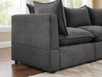 VANOMi Modular Sectional Sofa, 6 Seater Sectional Sofa Modular Sectional Couch for Living Room, V Shape Sofa