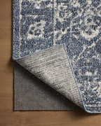 Loloi Magnolia Home by Joanna Gaines Gigi Collection GIG-02 Navy/Stone 4'-0" x 6'-0" Accent Rug