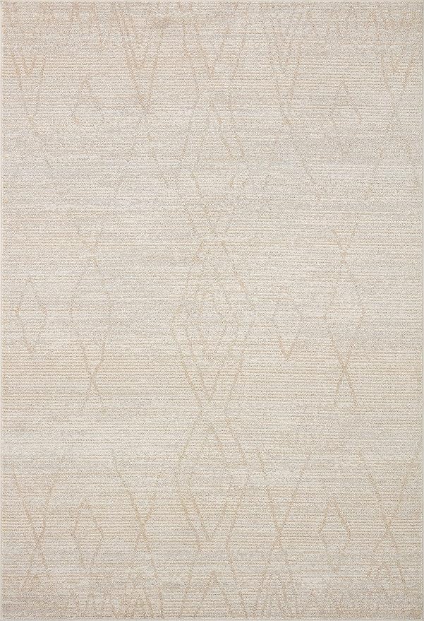 Loloi Kamala Collection KAM-03 Natural/Mist 7'-10" x 10' Area Rug
