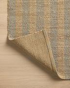 Loloi Chris Loves Julia Judy Collection JUD-04 Natural/Sky 9'-3" x 13' Area Rug