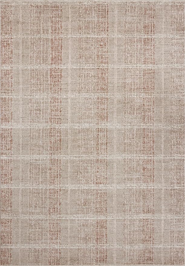 Loloi Angela Rose Ember Collection EMB-02 Clay/Sand 2'-3" x 3'-10" Accent Rug