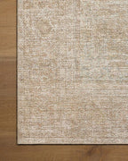 Loloi Amber Lewis Cambria Collection CBR-06 Multi/Natural 2'-6" x 7'-6" Runner Rug Jute, Neutral, Vintage Style, Antique Tone, Living, Bedroom, Dining, Carpet