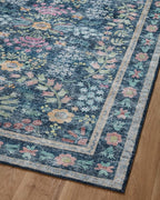 Loloi Rifle Paper Co. Maison Collection MAO-06 Blue/Multi 7'-6" x 9'-6", .19" Pile Height, Area Rug