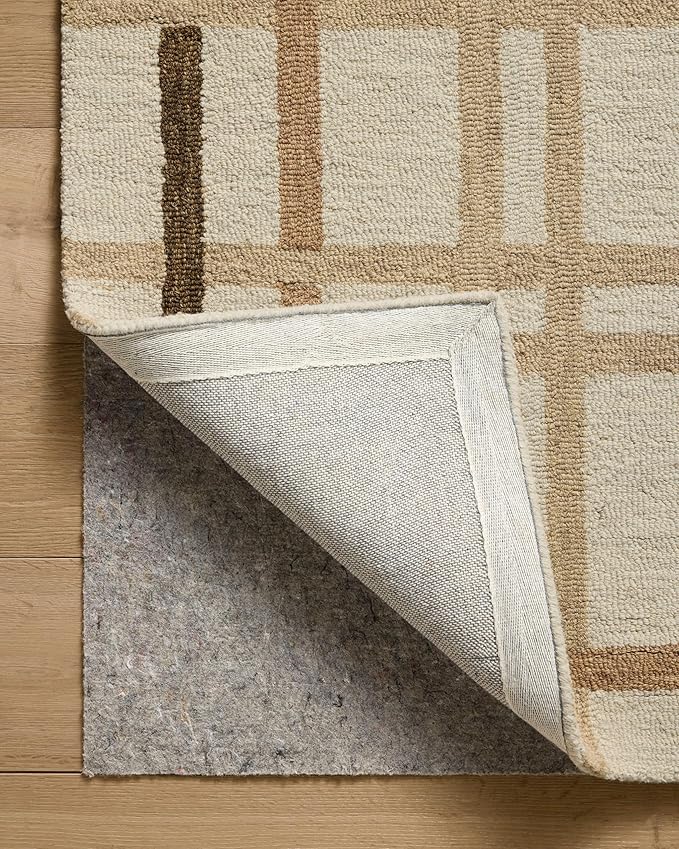 Loloi Magnolia Home by Joanna Gaines Waylon Collection WAY-01 Natural/Bark 11'-6" x 15' Area Rug